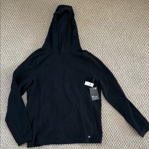 GAP Black Hooded Sweater Cotton Blend